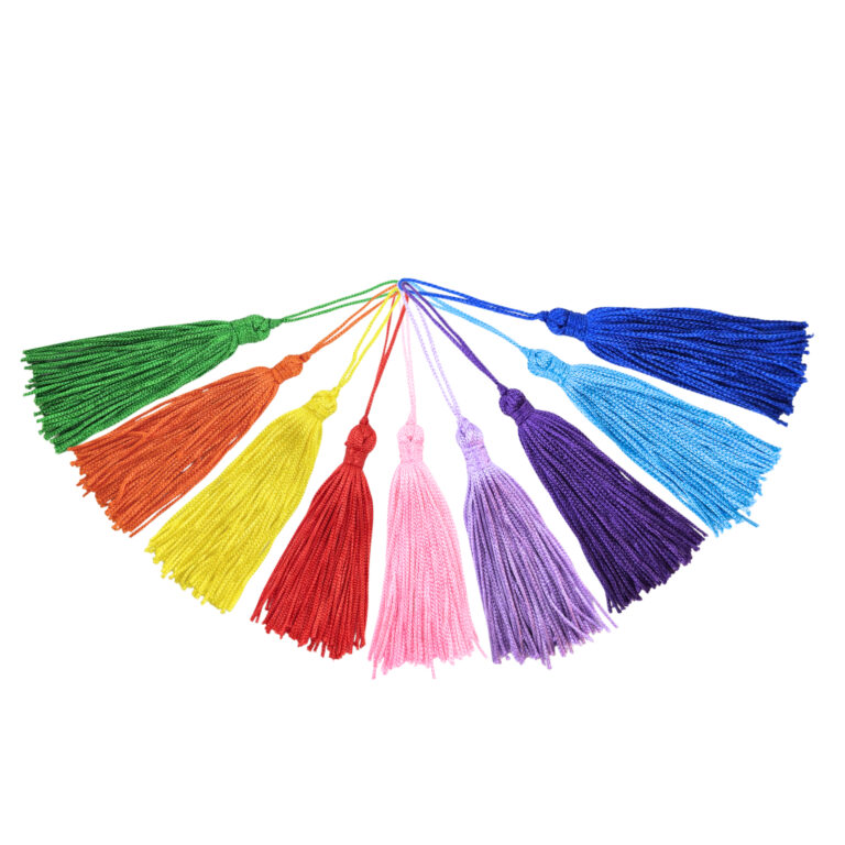 Pingente De Seda Tassel 7 cm 100 Unidades Franja P