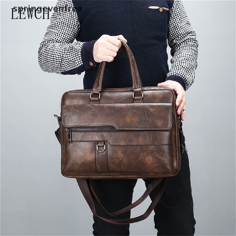 (Spre) Pasta De Couro Para Homens/Bolsa De Ombro Laptop PD2328