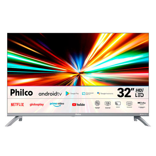 Smart TV 32 Polegadas PTV32M9GACGB HD LED Dolby Au