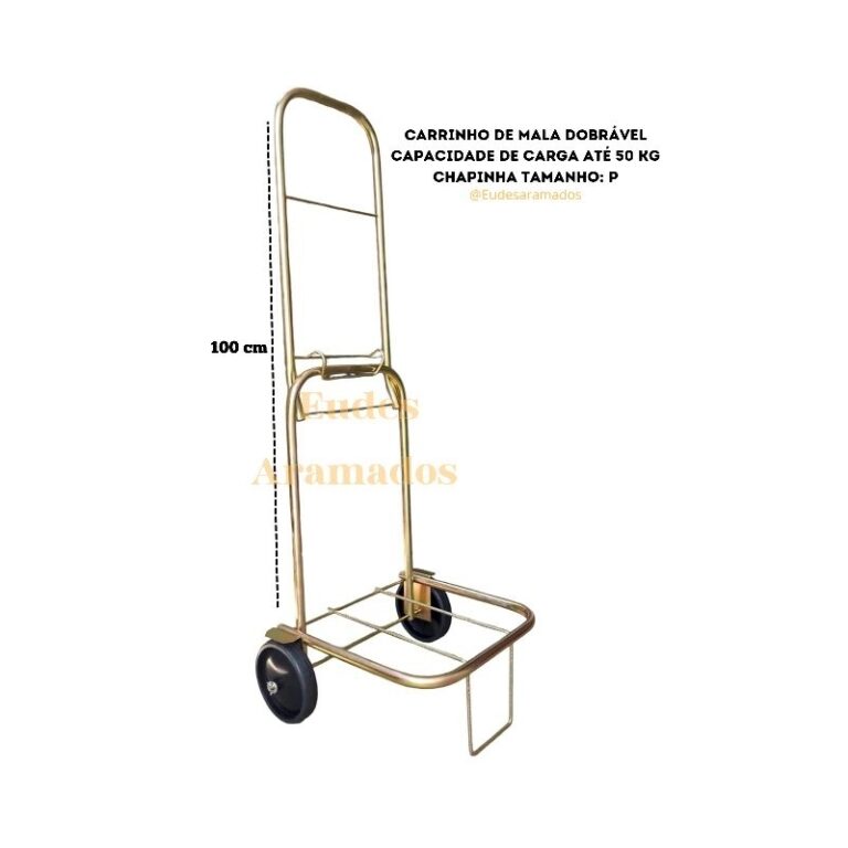 OFERTASSO CARRINHO DE CARGA DOBRÁVEL ACOMPANHA 1 