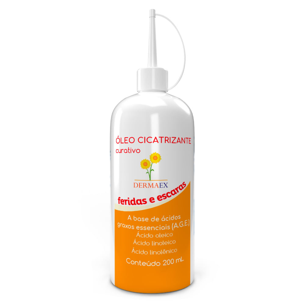 Óleo Cicatrizante de GIRASSOL Dermaex 200ml