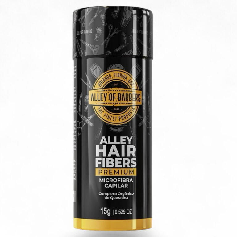 Maquiagem Capilar Em Pó Para Cabelo E Barba Fibra