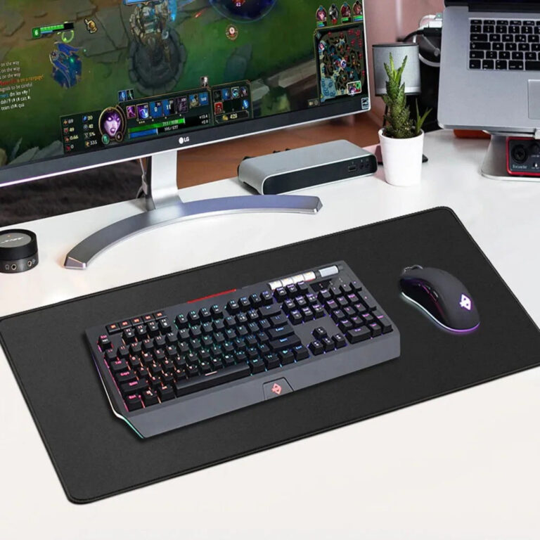 Mousepad Gamer Borda Costurada Grande 70 X 30cm Sp