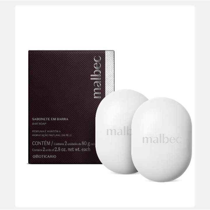 Sabonete em Barra Malbec 2x80g