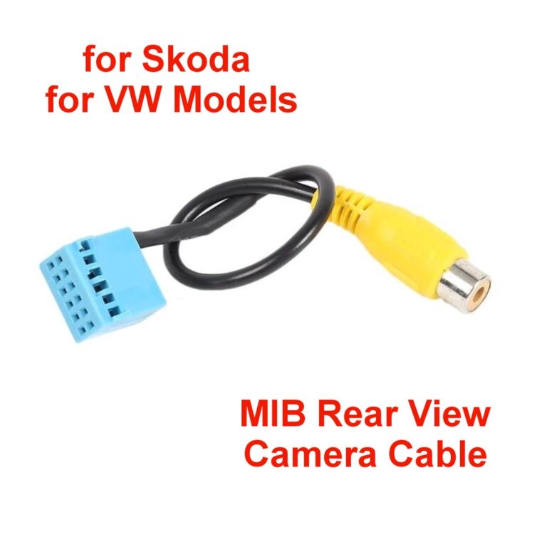 Adaptador De Cabo De Câmera MIB RVC Para VW Golf 
