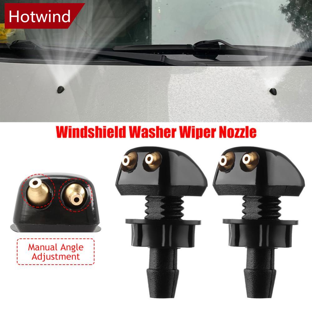 2Pcs Limpador De Pára-Brisas Frontal Universal Pulverizador De Bocal Para Honda City Odyssey Civic C