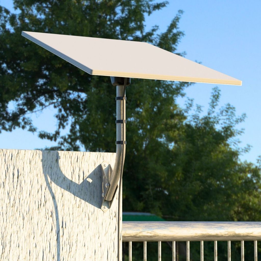 Suporte de Parede Articulado Compatível com Antena de Internet Starlink 3. Geração