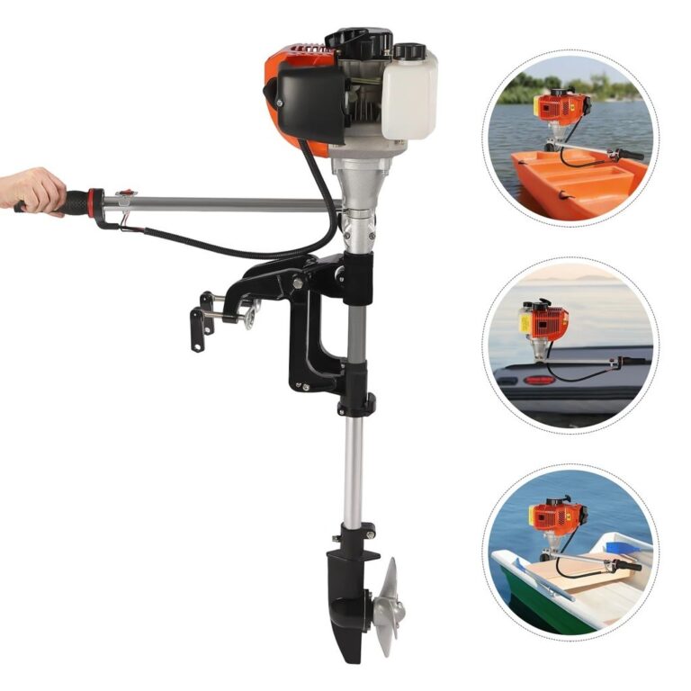 Motor Popa de Barco para pesca 63cc Bote Caiaque m