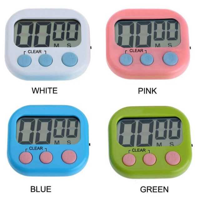 Temporizador digital timer cronometro com imã par