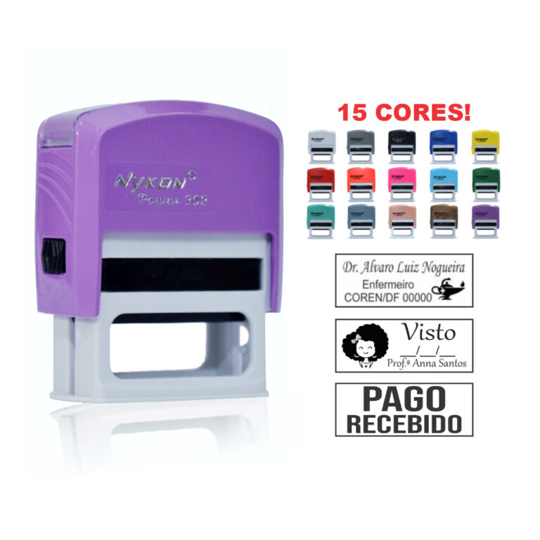 Carimbo Automático Personalizado – Modelo N