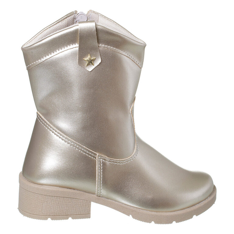Bota Texana Infantil Menina Boiadeira Cano Curto L