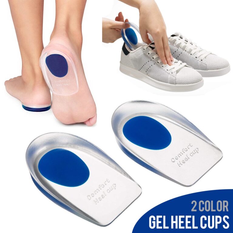 Palmilha Ortopedica Gel Silicone Calcanhar Anti-Im