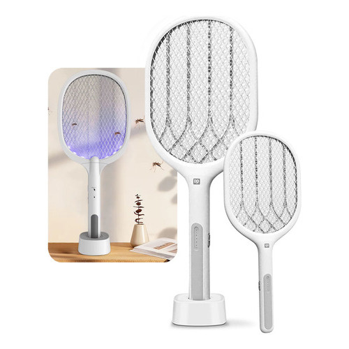 Raquete Elétrica Dobrável Dp Led Mata Insetos Re