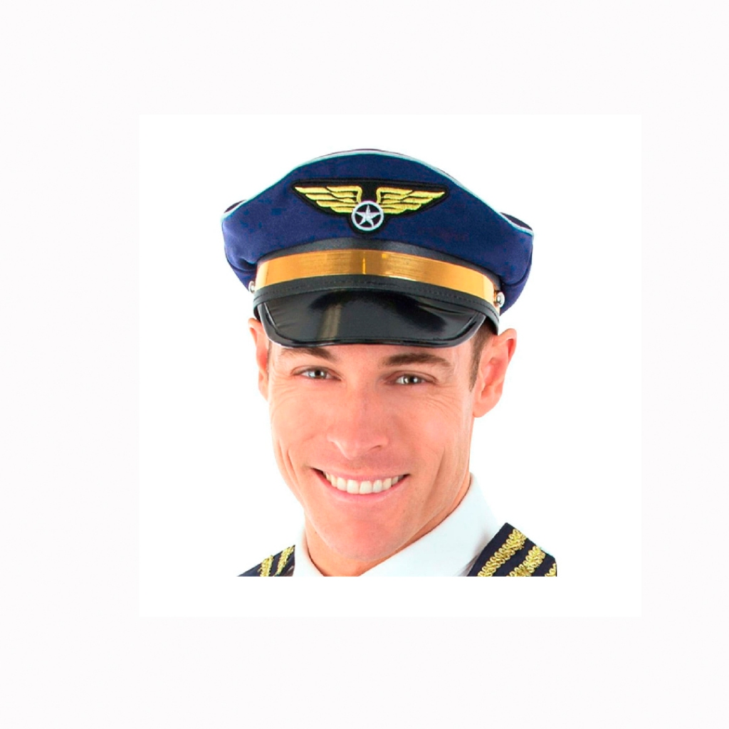 Quepe Aviador Fantasia Cosplay Eventos