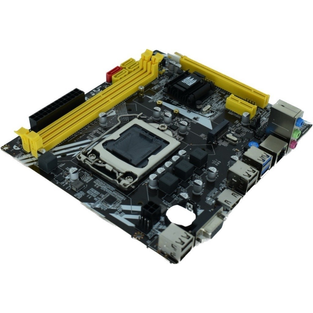 Placa Mãe Gamer LGA 1155 B75 DDR3 M2 NVMe i3, i5, i7 Lan Gigabit