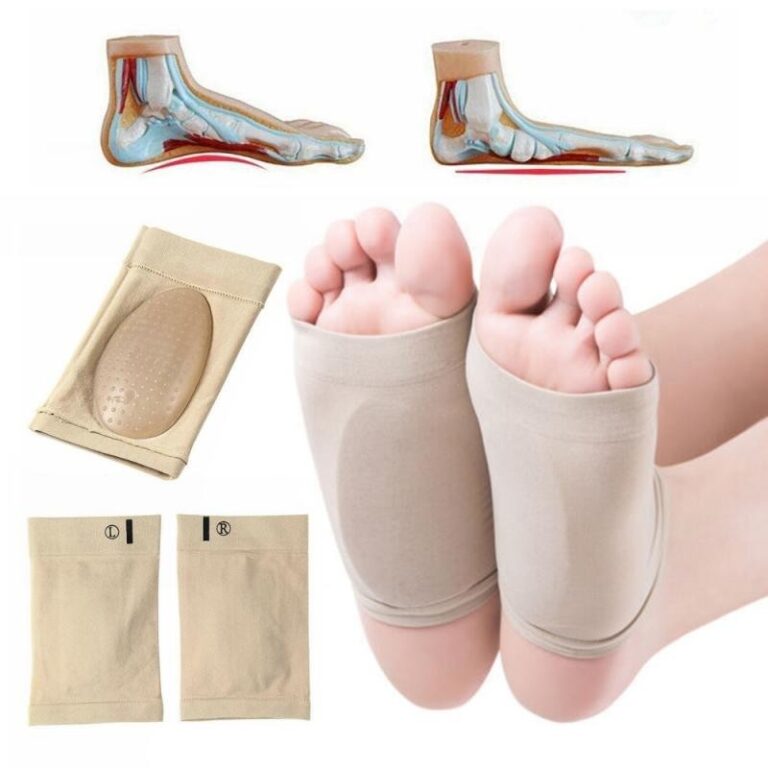 par de Meia gel Palmilha Fascite Plantar Alivia Do