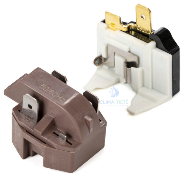 Kit Rele PTC e Protetor Termico 110v 127v Universa