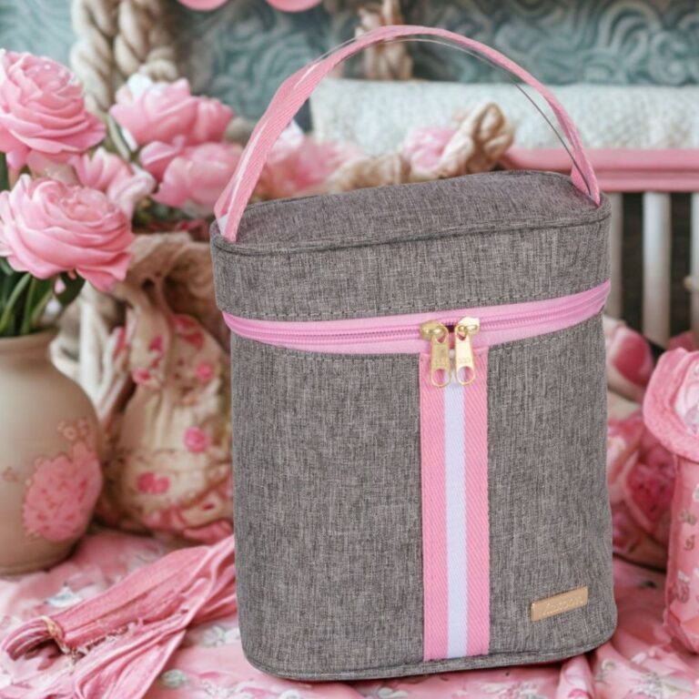 Porta Mamadeira Térmico Bebê Infantil AMOR