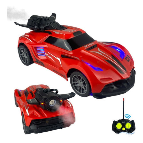 Carrinho Controle Remoto Recarregável Solta Fuma�