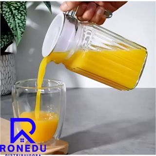 1 Jarra e Kit de 2 e 3 Jarras de Vidro 500ml Tampa