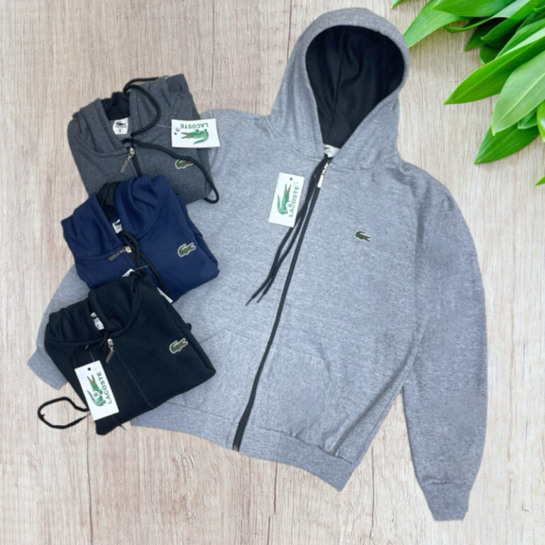 Blusa Moletom Masculino Infantil L Com Zíper Alta
