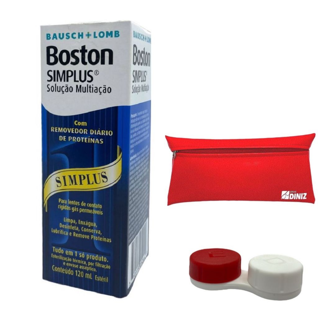 Boston Simplus 120ml Solução Multiação – Bausch Lomb