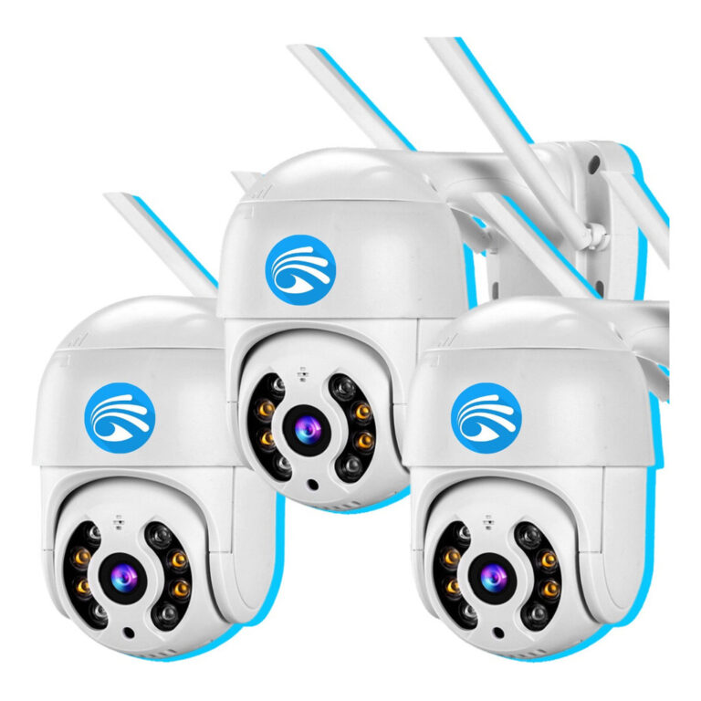 Kit Câmera de Segurança IP Wifi Externa 100% Imp