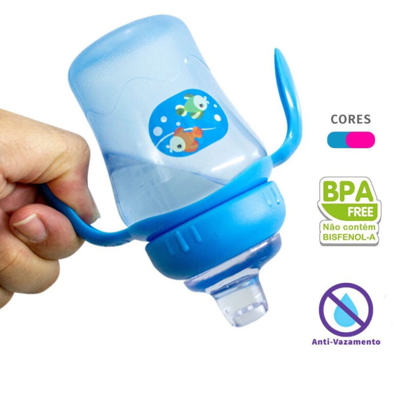 Copo Mundo Macio 240ml Anti-vazamento