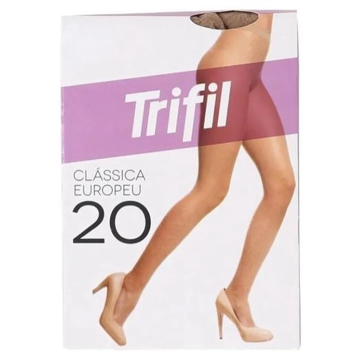 Meia calça fio 20 efeito transparente Trifil Ref.