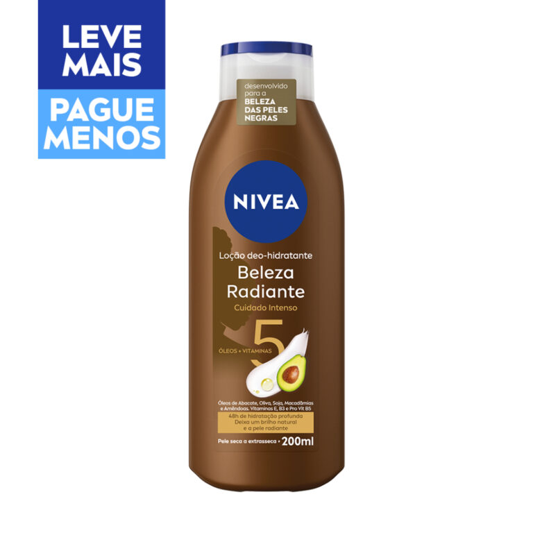 NIVEA Hidratante Desodorante Beleza Radiante Cuida