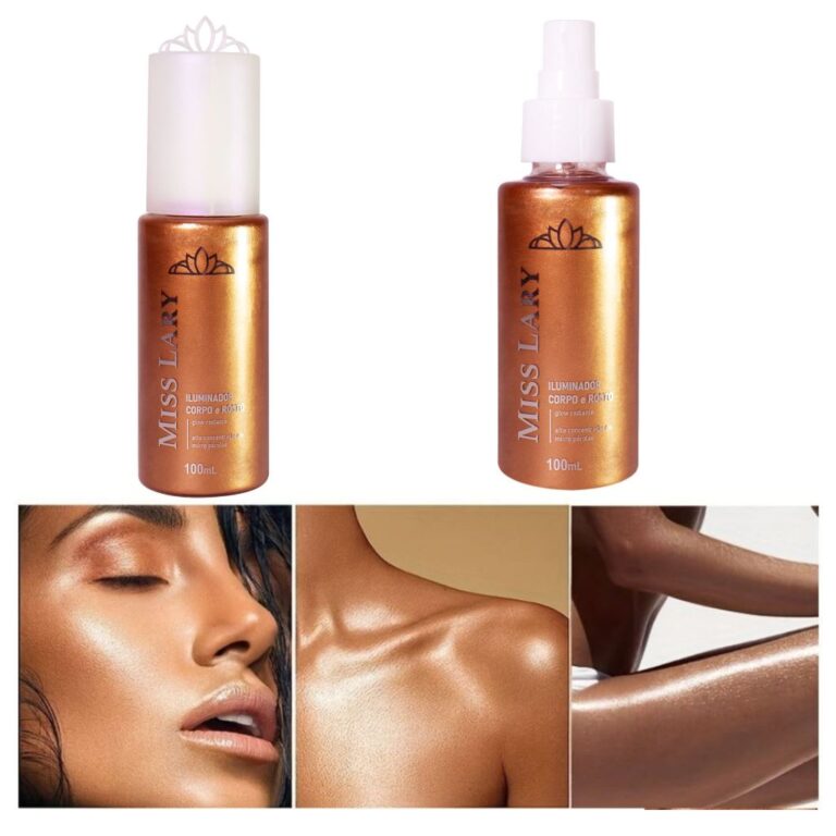 Spray Iluminador Corpo e Rosto – Miss Lary