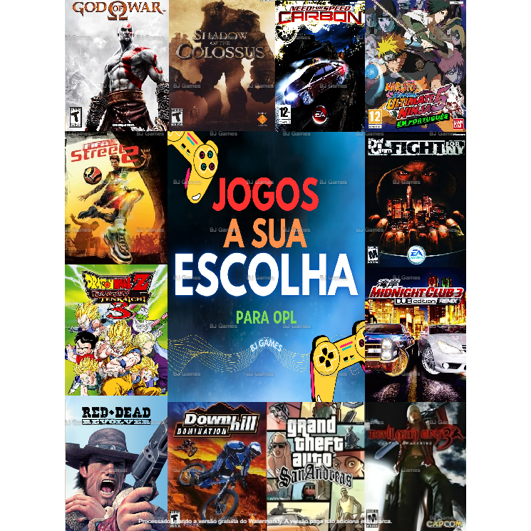 Pen drive 64GB opl Ps2 – Leia a Descrição