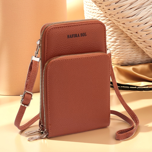 Bolsa Transversal Feminina | Porta Celular | 2 Div