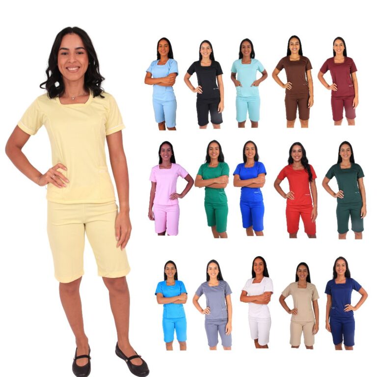 Conjunto Uniforme c/ mangas  Helanca Babá Copeira