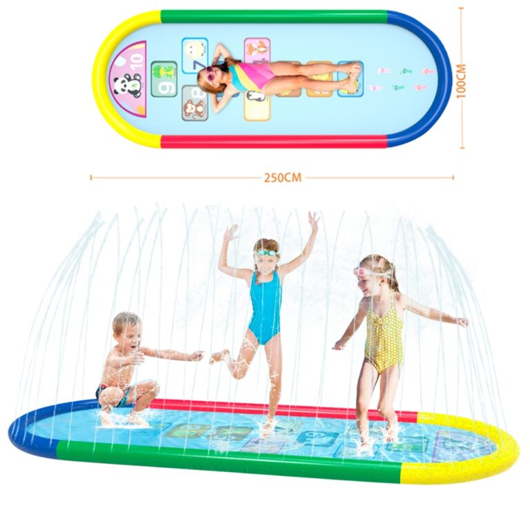 Splash Pad Sprinkler Piscina Inflável Infantil Br