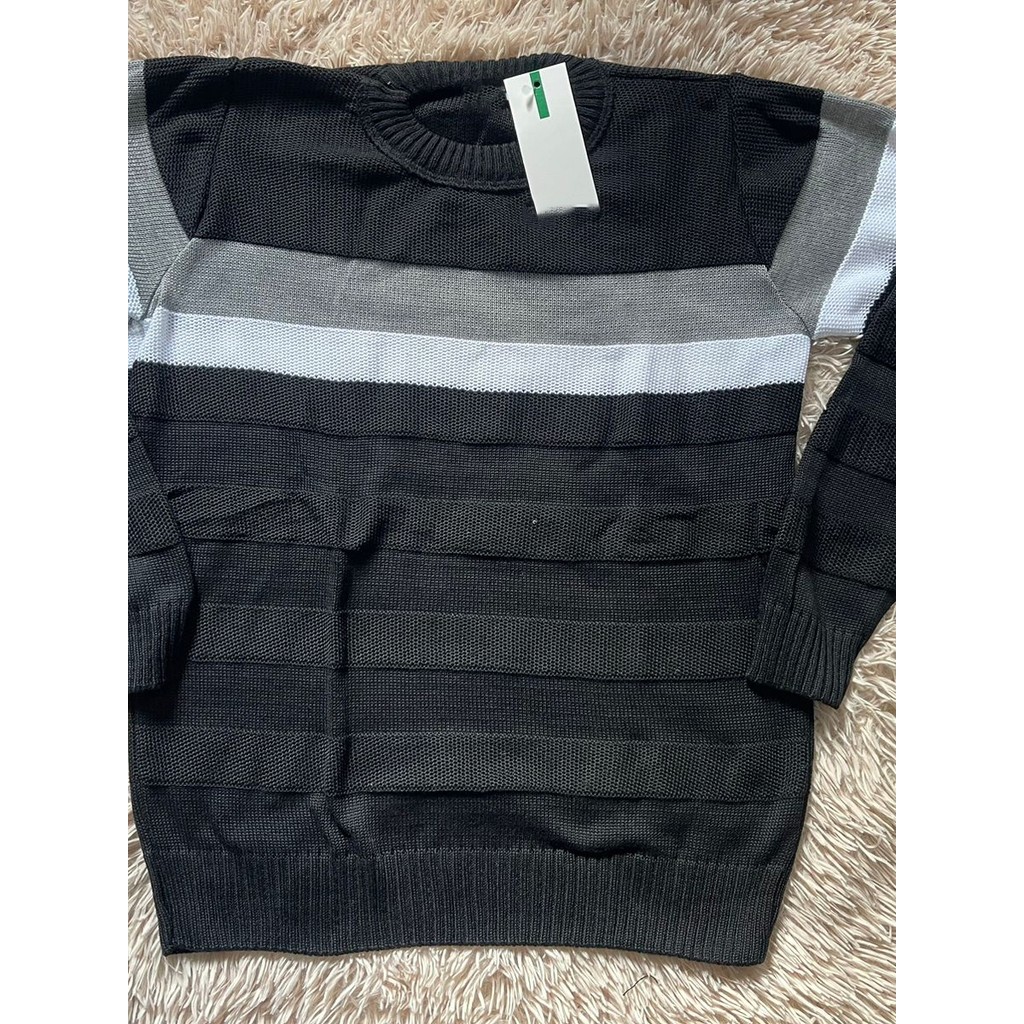 Suéter masculino Premium padrão Passe o inverno com mais estilo e elegância.