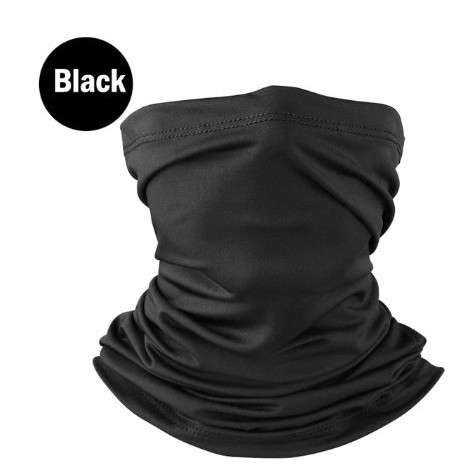 Balaclava Caveira Gola Gorro Touca Bandana Preto M