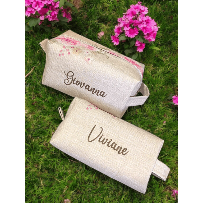 Kit Necessaire Personalizada com Nome Casamento Ma