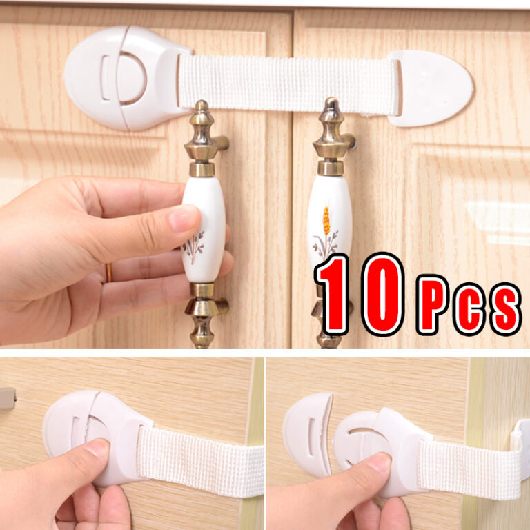 Kit 10 Und Trava Gaveta Armario Segurança Proteto