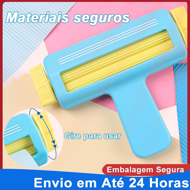Rolo Texturizador de Papel para Artesanato e Scrapbook – Fácil de Usar