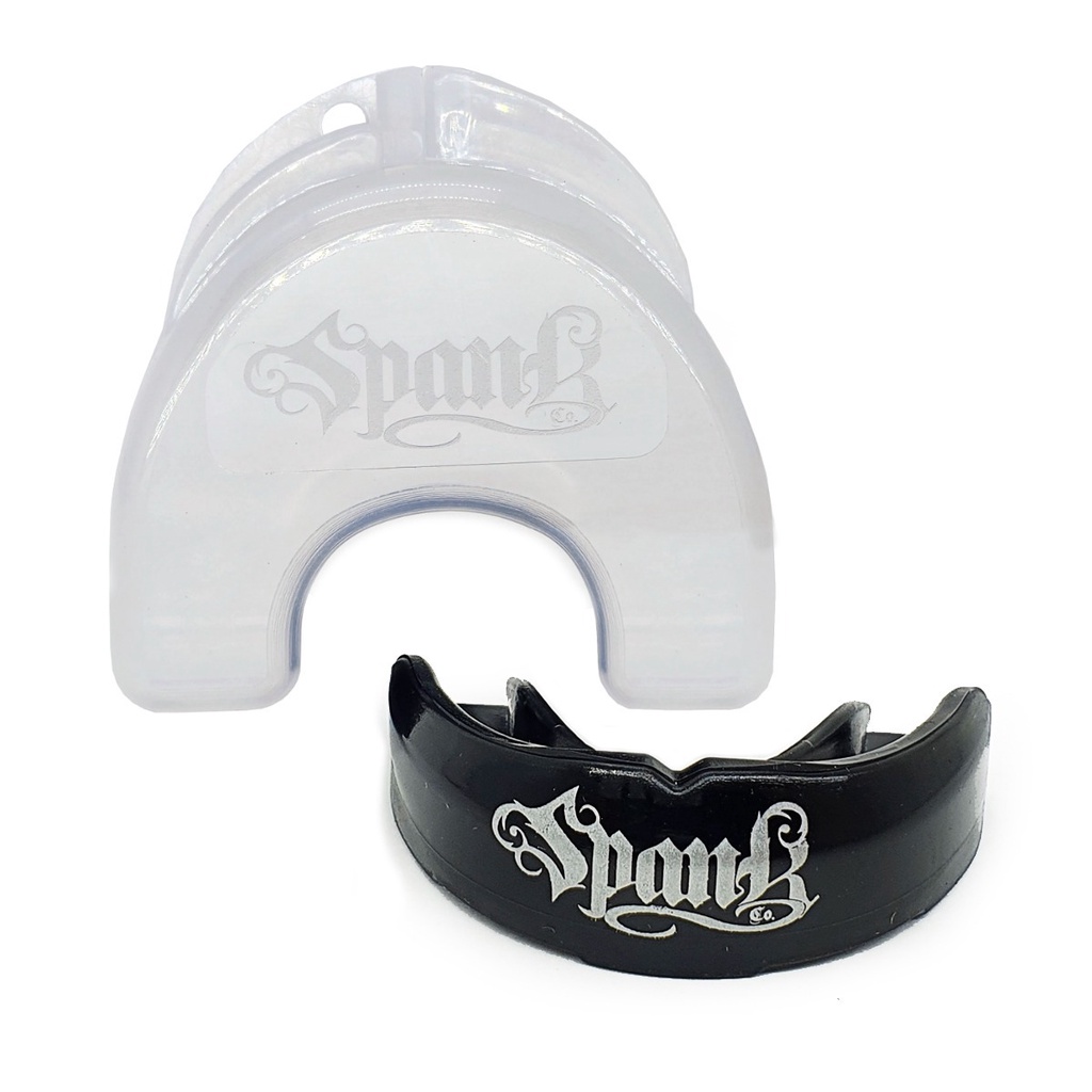Protetor Bucal Superior Profissional Spank – Preto