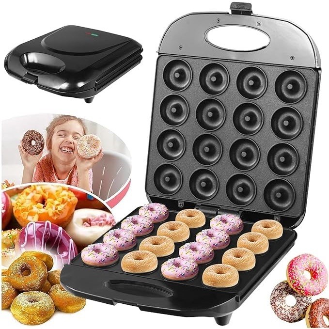 16 Dunuts Máquina de Donuts Rosquinhas Confeitari