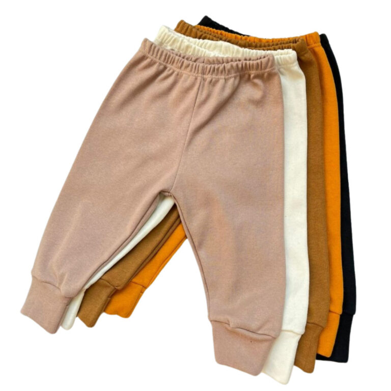 Calça de Bebê Infantil Mijão Vira Pé de Invern