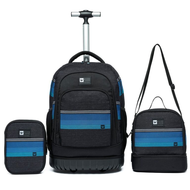 Kit Mochila Adulto Estojo Lancheira Juvenil Refor�