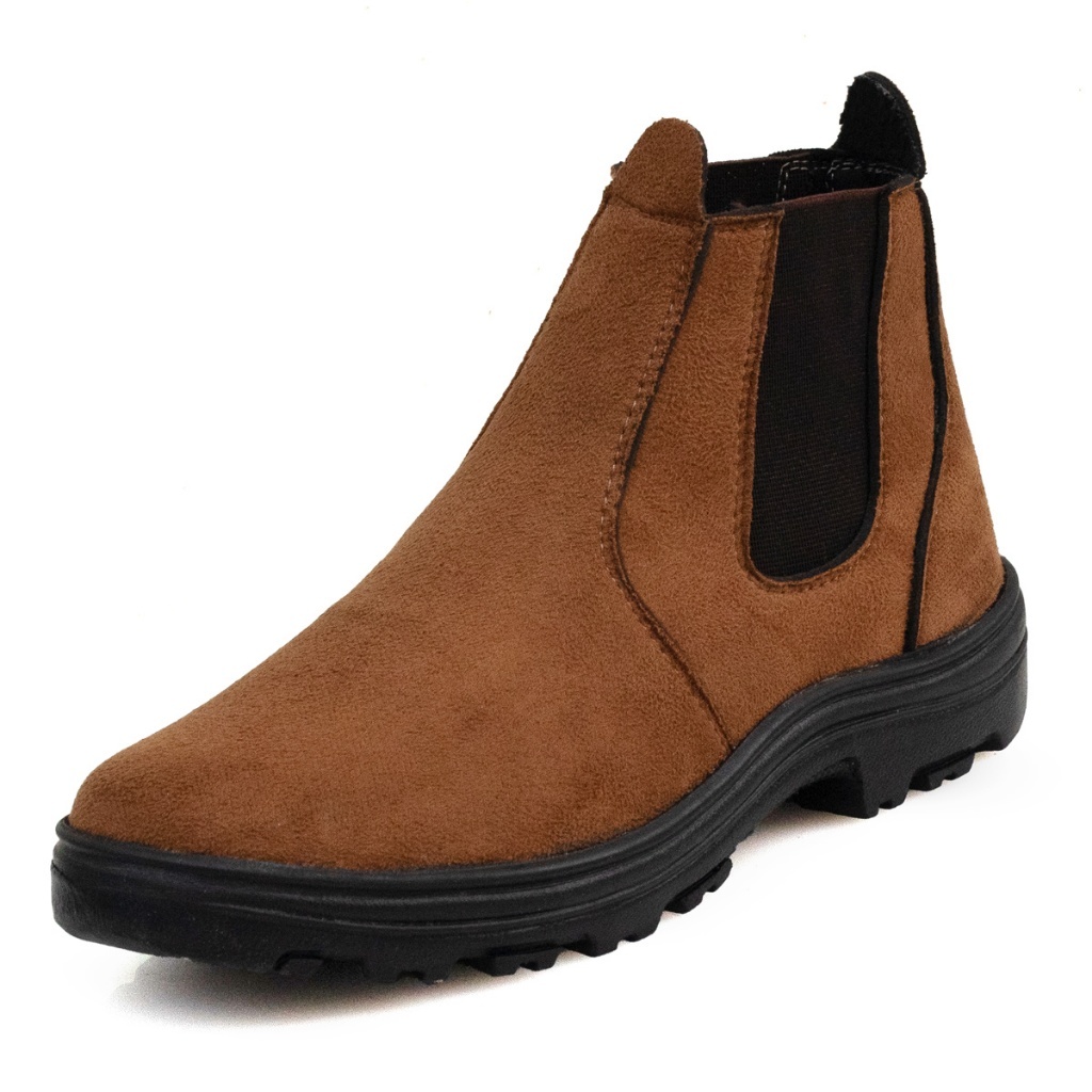 Botina confortável e estilosa para o dia a dia de camurça