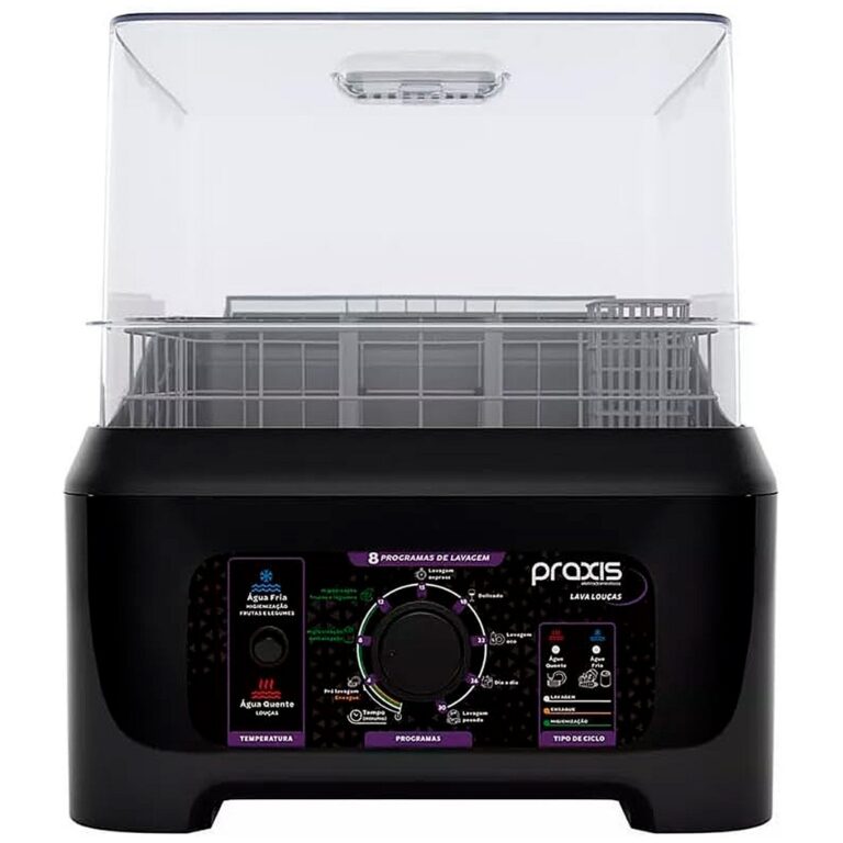 Lava Louças Portatil Praxis 3 Litros LPP04 4 Serv