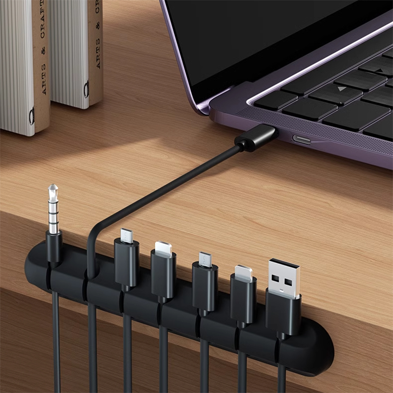 Clipe De Mesa / Organizador De Cabos Para Gerenciamento De Cabos