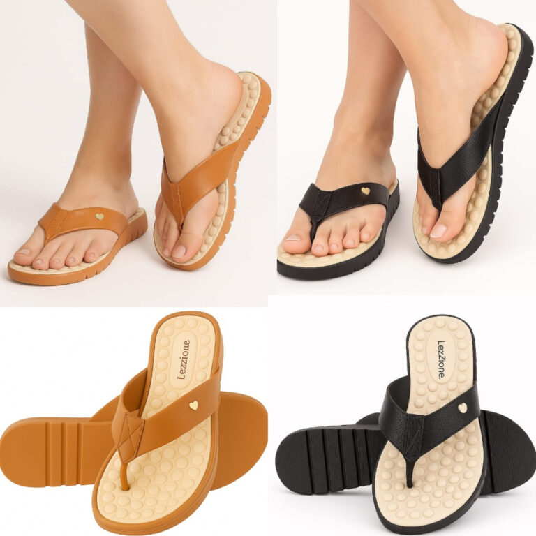 Kit 2 Pares Chinelo Feminino Tamanco Ortopedica Tr