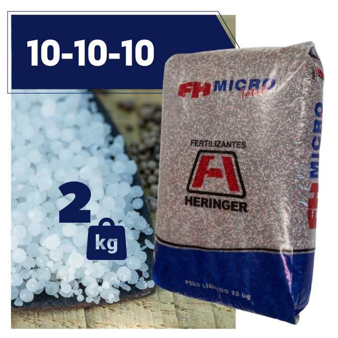 Adubo NPK 101010 Fertilizante 2, 5 ou 10 KG Horta 