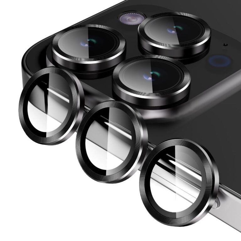 KIT PELÍCULA PARA CÂMERA LISO PARA IPHONE 14 / 1